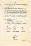 1940s Vintage Simplicity Embroidery Transfer 7198 Uncut Flower Pot Tea Towels