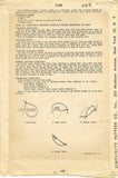 1940s Vintage Simplicity Transfer Pattern 7199 Uncut Cross Stitch Kitten Pcases - Vintage4me2