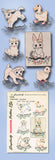 1940s Simplicity Embroidery Transfer 7253 Uncut Baby Animals Kids Cloths Trim