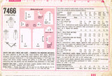 Simplicity 7466: 1960s Toddler Girls Smocked Dress Size 2 Vintage Sewing Pattern