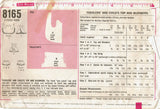 1960s Vintage Simplicity Sewing Pattern 8165 Easy Toddler Girls Apron Dress Sz 5