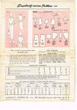 1950s Vintage Simplicity Designer Sewing Pattern 8249 Misses Dress Size 14