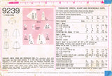 Simplicity 9239: 1970s Uncut Baby Girls Dress & Coat Sz 2 Vintage Sewing Pattern
