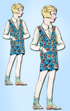 1920s Vintage Simplicity Sewing Pattern 89 Uncut Toddler Girls Romper Size 4 - Vintage4me2