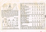 1950s Vintage Simplicity Sewing Pattern 1934 Girls Party Dress and Coat Size 8