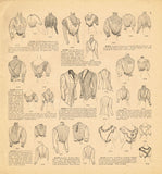 Digital Download Butterick Fashion Flyer June 1908 Small Sewing Pattern Catalog