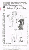 1970s Original Vintage Spadea Designer Pattern 71280 Uncut Misses Tunic Dress 31