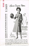 1960s Original Vintage Spadea Designer Pattern Y-3089 Uncut Dr Zhivago Coat 33B