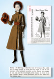 1960s Original Vintage Spadea Designer Pattern Y-3089 Uncut Dr Zhivago Coat 33B
