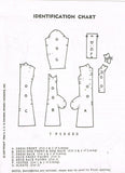 1960s Original Vintage Spadea Designer Pattern Y-3105 Uncut Misses Dress Sz 33 B