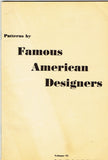 1950s Rare Vintage Spadea American Designer Sewing Pattern Small Catalog Vo VI