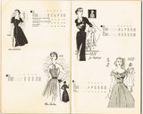 1950s Rare Vintage Spadea American Designer Sewing Pattern Small Catalog