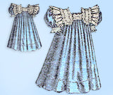 Standard 3754: 1890s Rare Toddler Girls Apron Dress 20B Vintage Sewing Pattern