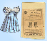 Standard 3754: 1890s Rare Toddler Girls Apron Dress 20B Vintage Sewing Pattern