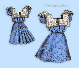 Standard 4155: 1890s Rare Toddler Girls Dress Sz 20B Vintage Sewing Pattern