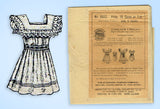 Standard 5552: 1890s Rare Toddler Girls Dress Size 22 B Vintage Sewing Pattern