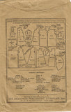 Standard 7453: 1920s 25in Infant Christening Layette Set Vintage Sewing Pattern