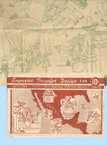 1930s Vintage Superior Embroidery Transfer 120 Uncut 32 Mexicana Motifs