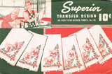 1930s Vintage Superior Embroidery Transfer 146 Uncut X-Stitch Scottie Dog Motifs