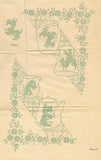 1930s Vintage Superior Embroidery Transfer 146 Uncut X-Stitch Scottie Dog Motifs