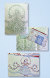 1940s Vintage Superior Embroidery Transfer 150 Uncut Garden Girls Pillowcases
