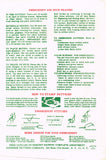 1930s Vintage Superior Embroidery Transfer 163 Uncut DOW Veggie Tea Towels