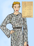 Superior 170: 1930s Stunning Misses Tunic Dress Size 34 B Vintage Sewing Pattern
