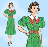 Superior 359: 1930s Lovely Girls Princess Dress Size 11 Vintage Sewing Pattern