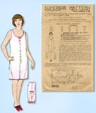1920s Vintage Superior Sewing Pattern 4043 Plus Size Combination Undies 44 Bust
