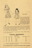 Fairloom Superior 6150: 1940s Toddler Girls Dress Size 3 Vintage Sewing Pattern  - Vintage4me2