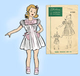 Fairloom Superior 6150: 1940s Toddler Girls Dress Size 3 Vintage Sewing Pattern  - Vintage4me2
