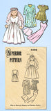 1940s Vintage Mail Order Sewing Pattern 6698 18 Inch Doll Clothes Wedding Dress ORIGINAL - Vintage4me2