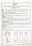 1940s Vintage Superior Sewing Pattern 6252 Misses Princess Cut Slip Size 38 Bust - Vintage4me2