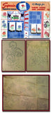1940s Vintage Superior Embroidery Transfer 154 Uncut Big Pack 40 Floral Motifs -Vintage4me2