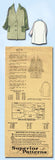 1930s Vintage Superior Sewing Pattern 8079 Uncut Boy or Girls Raglan Coat Sz 10