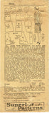 Superior 8334: 1920s Lovely Misses Flapper Dress Sz 36 B Vintage Sewing Pattern