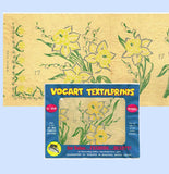 1950s Vintage Vogart Brand_Textilprint 17 Daffodil Color No Sew Hot Iron Transfer