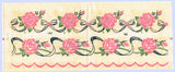 1950s Vintage Vogart Textilprint 15 Roses & Ribbons Uncut Color No Sew Transfer
