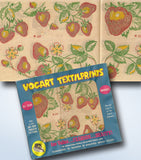 1950s Vintage Vogart Textilprint Color No Sew Transfer 50 Uncut Strawberries -Vintage4me2