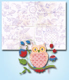 1960s Vintage Jacboean Crewel Motifs Uncut Vogart Embroidery Transfer 2003-B