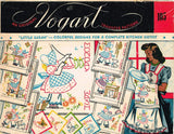 1950s Vintage Vogart Embroidery Transfer 105 Uncut Sunbonnet Sue DOW Tea Towels