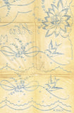 1950s Floral His & Hers Pillowcase Embroidery Uncut Vogart 128 Hot Iron Transfer - Vintage4me2