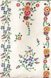 1950s Vintage Vogart Embroidery Transfer 153 Uncut Floral Borders & Spray Motifs $7.99