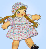 1940s Vintage Vogart Transfer Pattern 158 Uncut Nancy Doll and Clothes 15 Inch Original - Vintage4me2