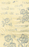 1960s Vogart Flower a Day Transfer 215 Original Vintage Vtg Uncut Original - Vintage4me2