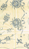 1950s Vintage Vogart Embroidery Transfer 225 Uncut Floral Pillowcase Motifs