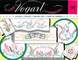 1950s Vintage Vogart Embroidery Transfer 242 Uncut Kitten Pillowcase Trim - Vintage4me2