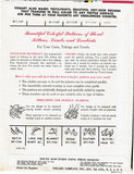 1950s Vintage Vogart Embroidery Transfer 265 Uncut Sweet Dream Kitten Pillowcases