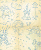 1950s Vintage Vogart Embroidery Transfer 278 Uncut On the Farm Motifs for Kids