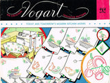 1950s Vogart 282 Uncut VTG Modern Fruit Tea Towel Hot Iron Embroidery Transfer